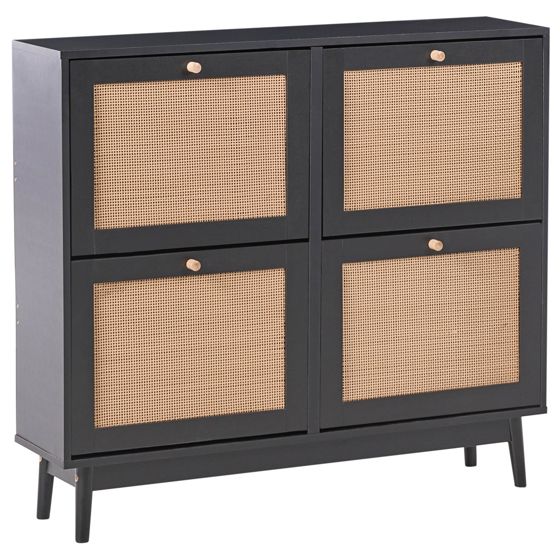 Kenkäkaappi ARMIDALE Musta