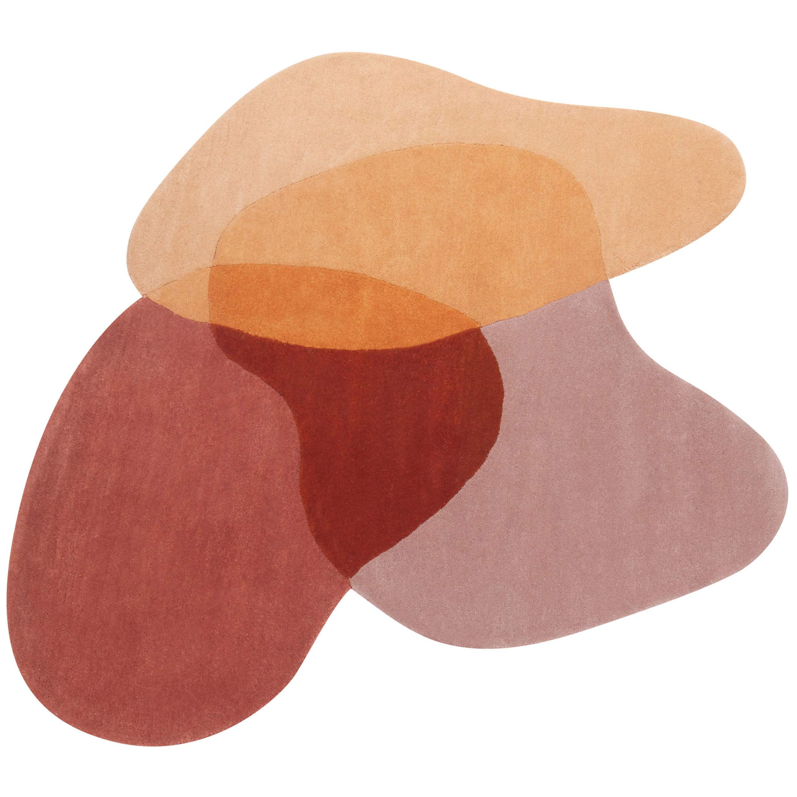 Matto SINJUWI Monivärinen ø 140 cm villa