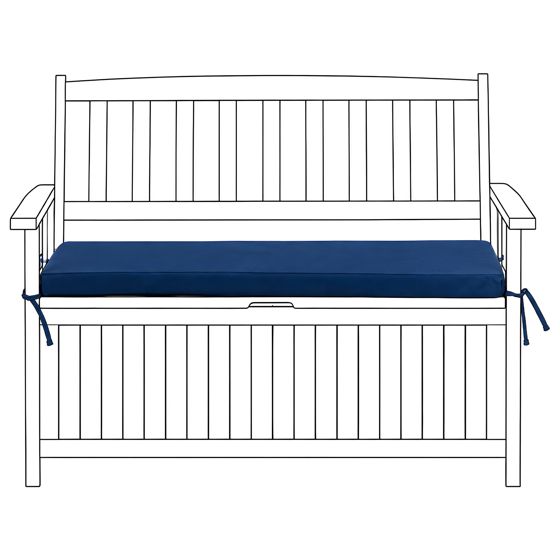 Puutarhapenkin pehmuste SOVANA 108 x 45 cm Sininen