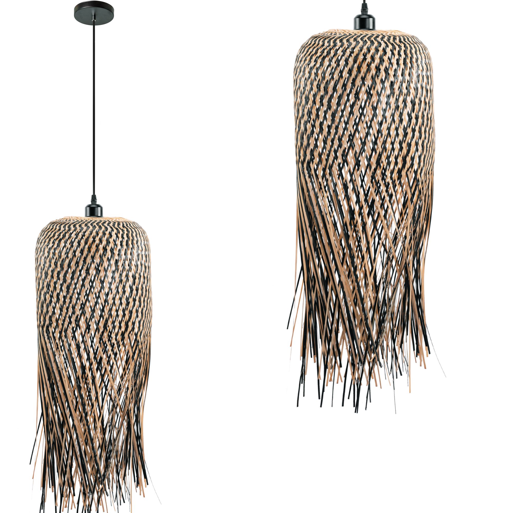 TOOLIGHT riippuva kattovalaisin APP1276-1CP musta, 75x30x75cm