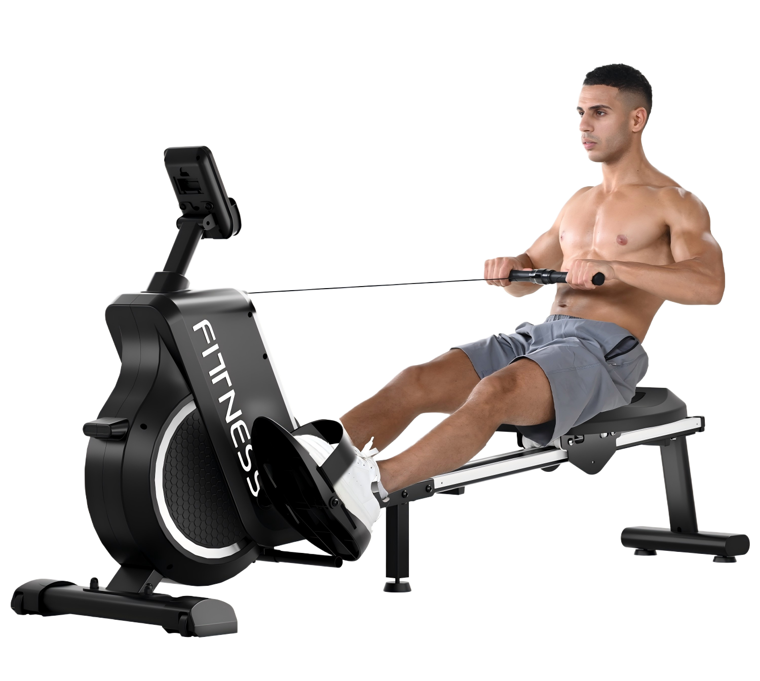 Magneettinen soutulaite, 16 vastustasoa, LCD-näyttö kotiharjoitteluun