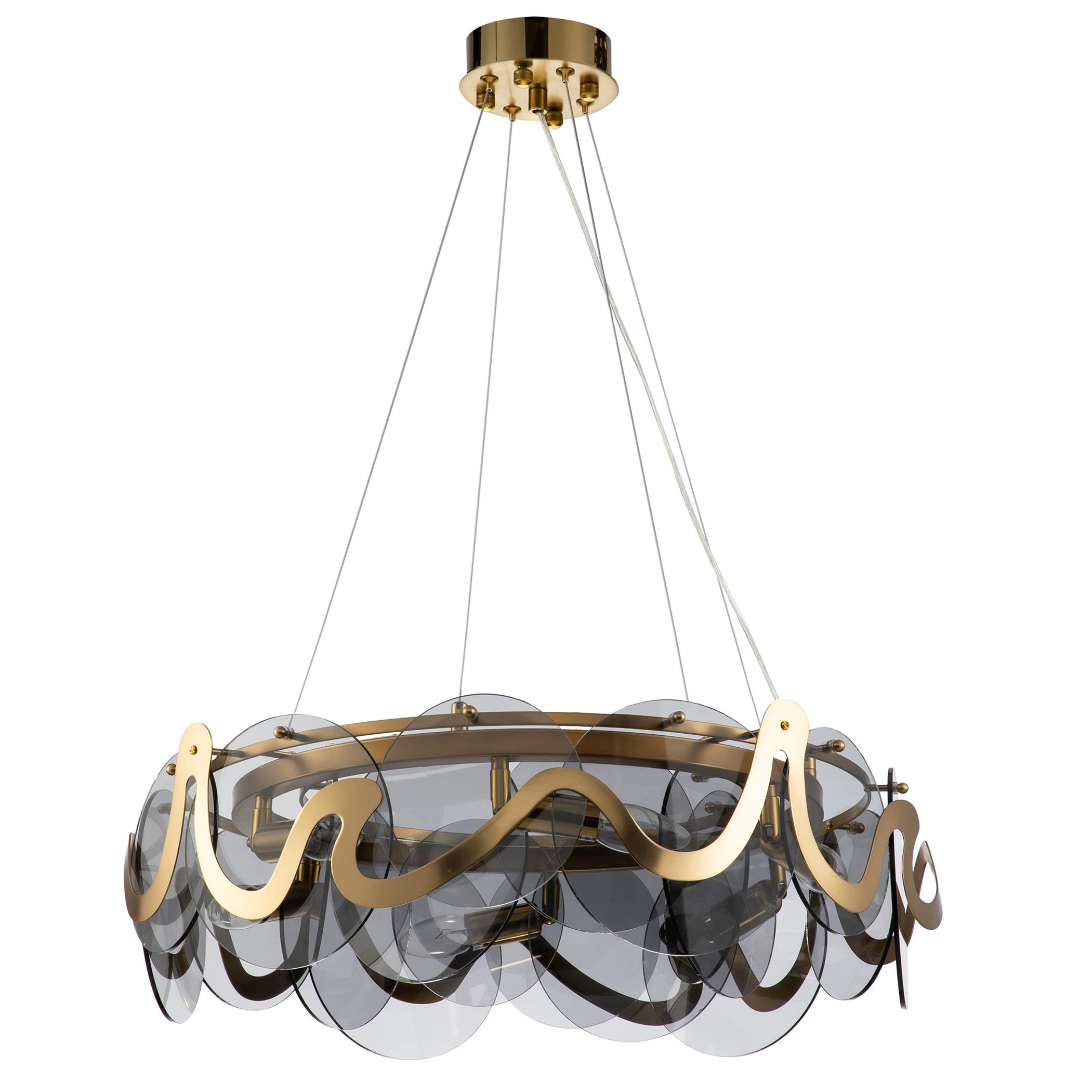 TOOLIGHT riippuvalaisin APP1545-8CP Harmaa, 58x58x4cm