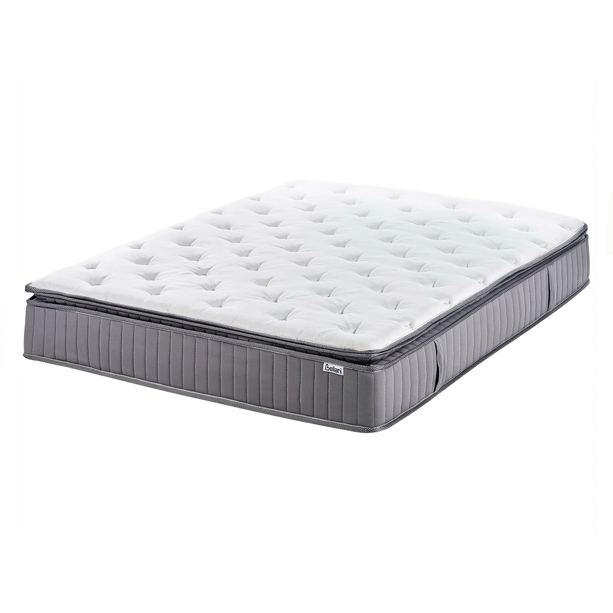 Pussijousitettu geelimuistivaahtopatja PLEASANT H2/3 keskikova 120 x 200 cm