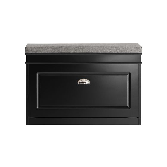 SoBuy Puinen säilytyspenkki FSR82-L-SCH - ekologinen ja kestävää