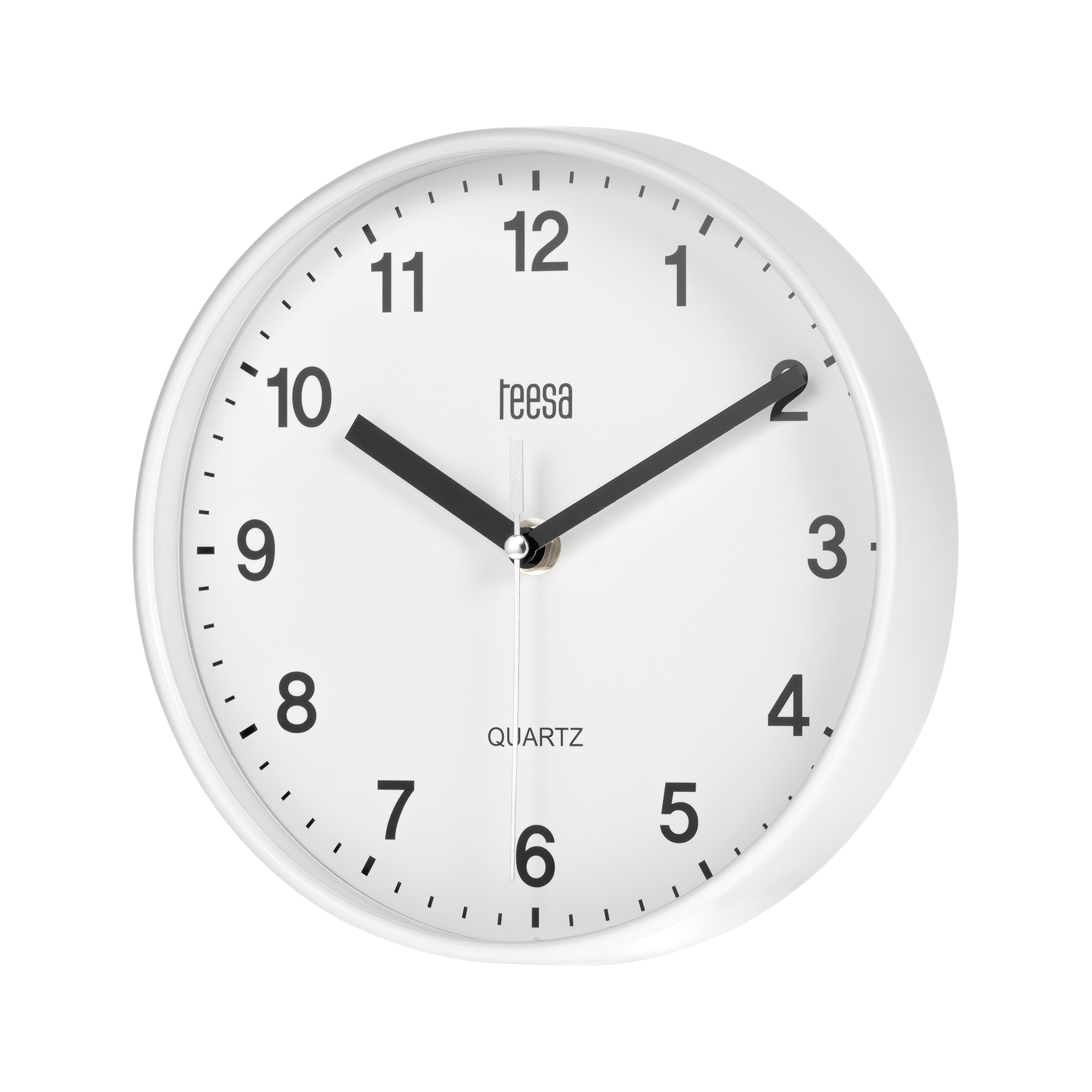 Seinäkello 20 cm Teesa moderni äänetön