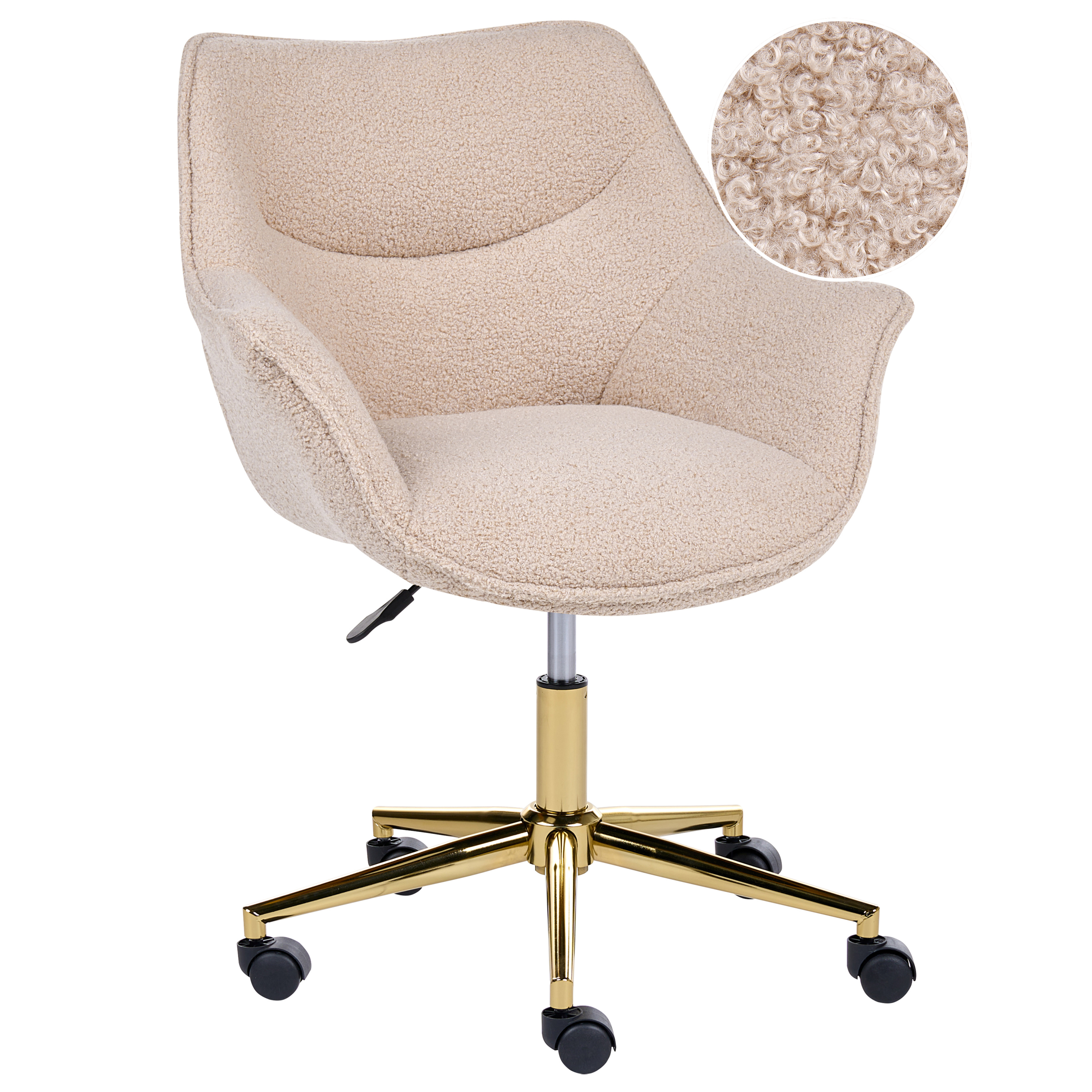 Työtuoli ARDELLE Buklee Beige