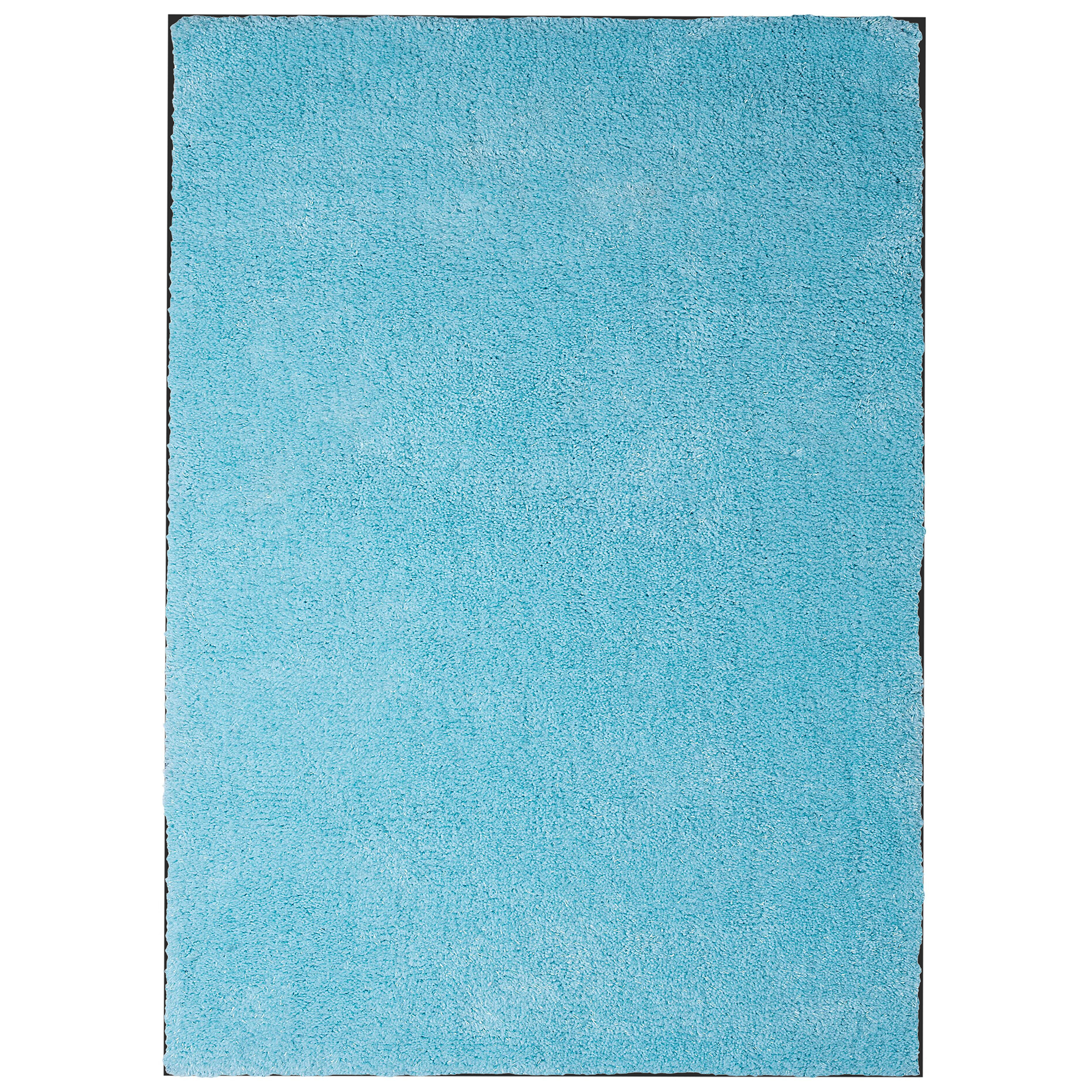Korkeanukkainen matto DEMRE Vaaleansininen 140 x 200 cm