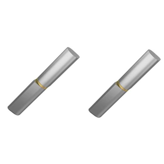 Sarana 80mm Teräksinen pudotusprofiili hitsattava kiinteä tappi - 2 kpl:n sarja