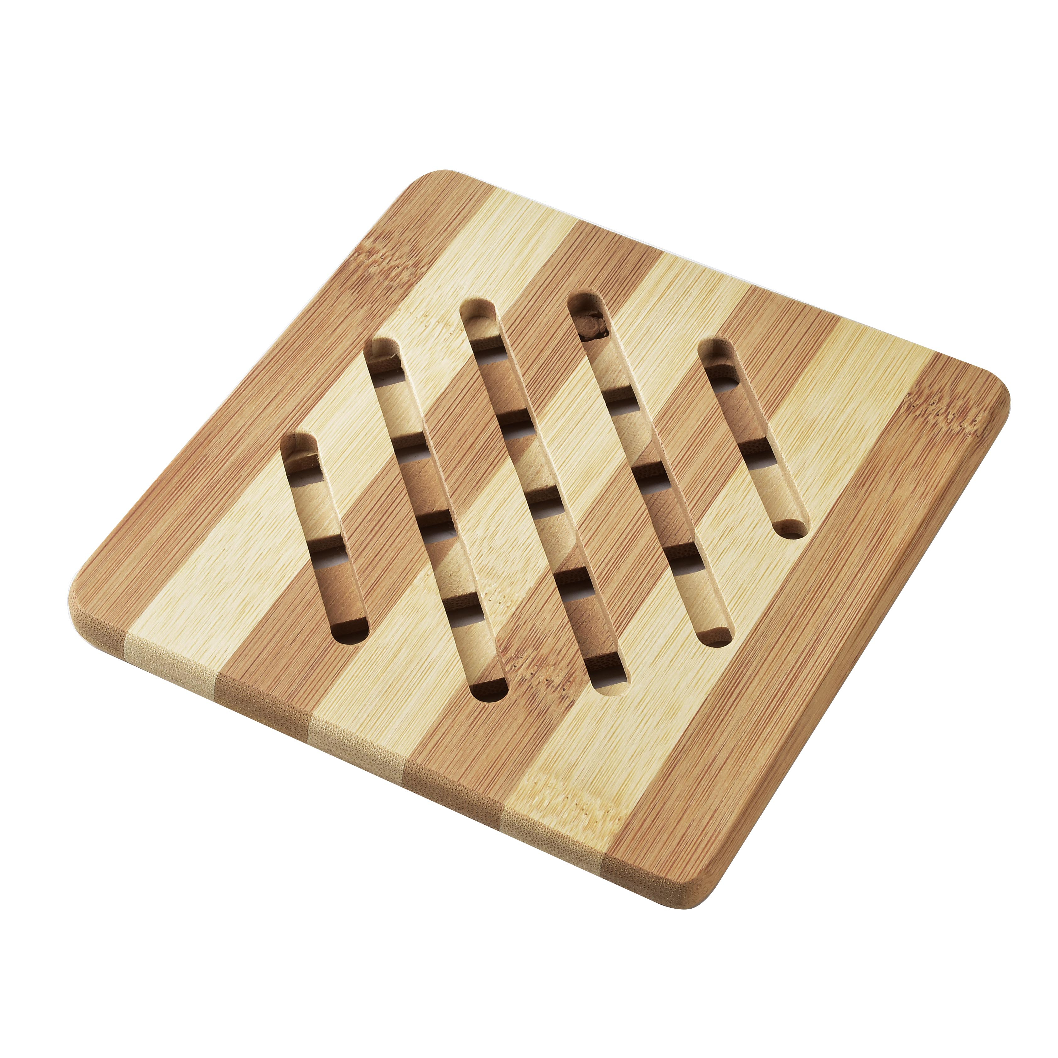 Pannunalunen bambu Allesken RAIS 15x15 cm luonnollinen 1 kpl