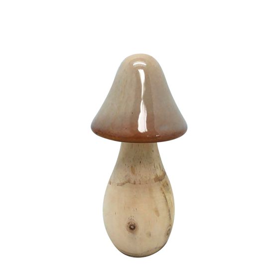 Sienihahmo keraaminen MAVE Sieni 8,2x8,2x15,8 cm monivärinen 1 kpl