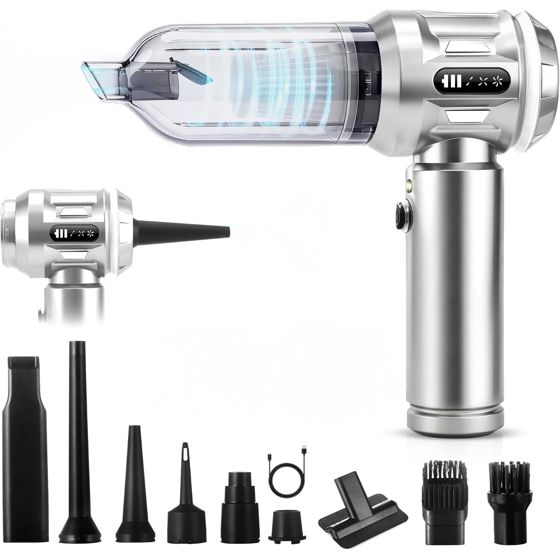 ZMH Langaton sauvaimuri 17kpa Mini 4-in-1 -autoimuri sopii