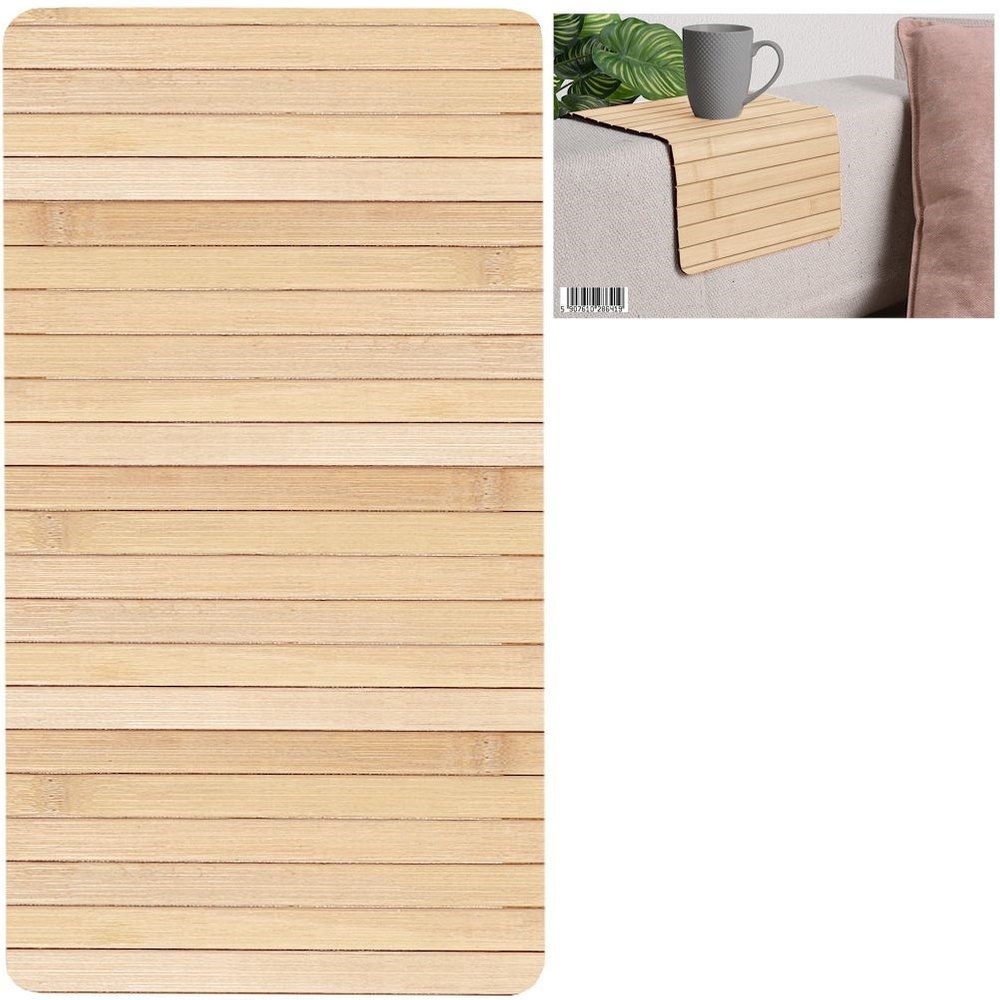 Rullattu bambuinen pöytäliina 44x24 cm