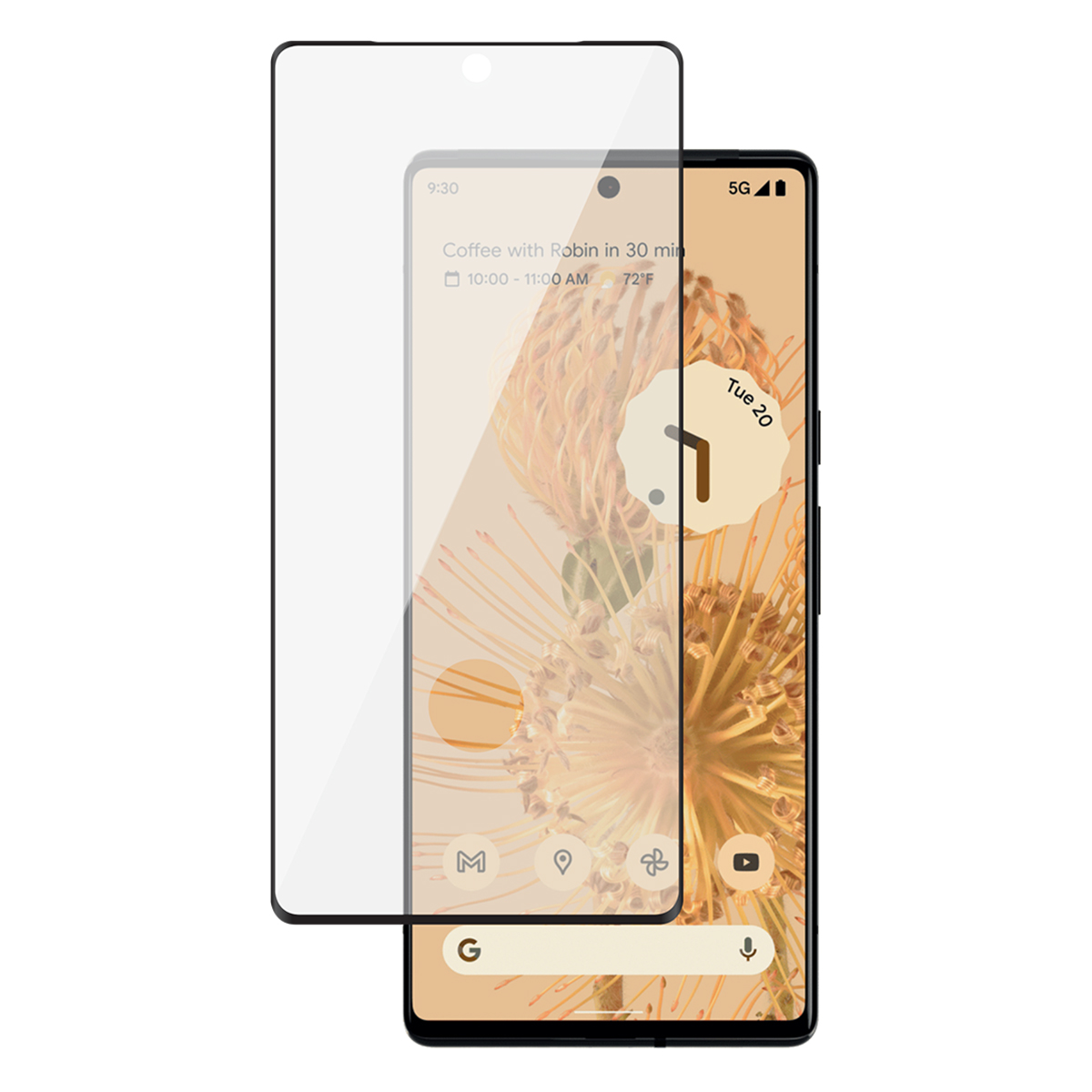 Näytönsuoja Google Pixel 7 Pro Karkaistua Lasia 3D 9H