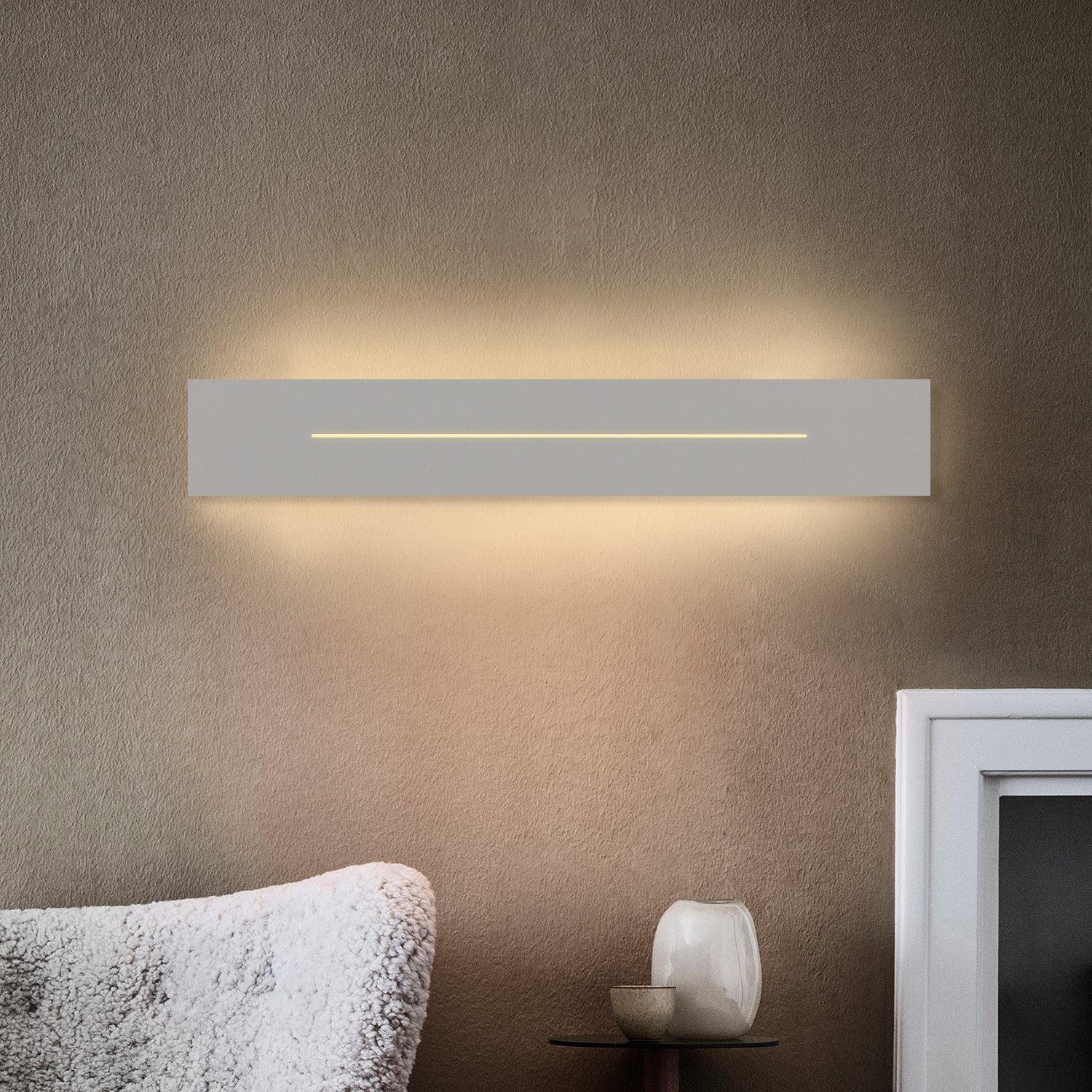 ZMH moderni 30 cm LED-seinävalaisin sopii olohuoneeseen ja makuuhuoneeseen