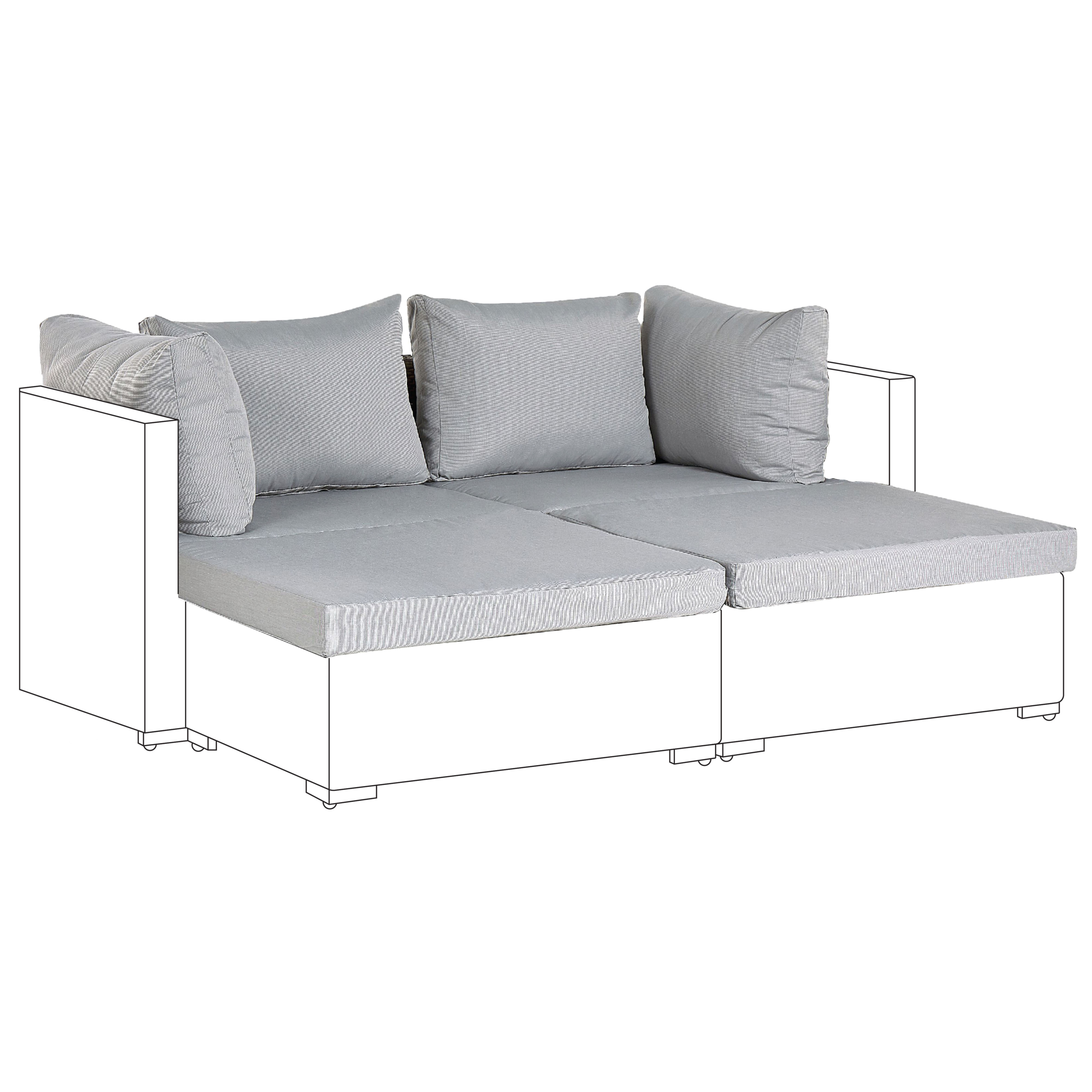 Ulkotyynyjen päällissetti NOTO Harmaa