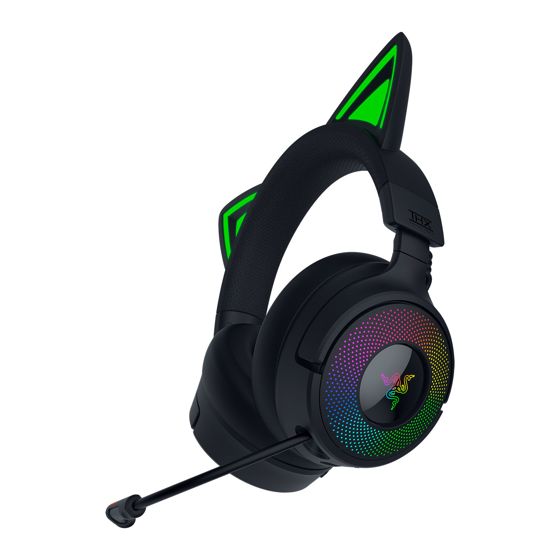 Razer Pelikuulokkeet Kraken Kitty V3 Pro Musta