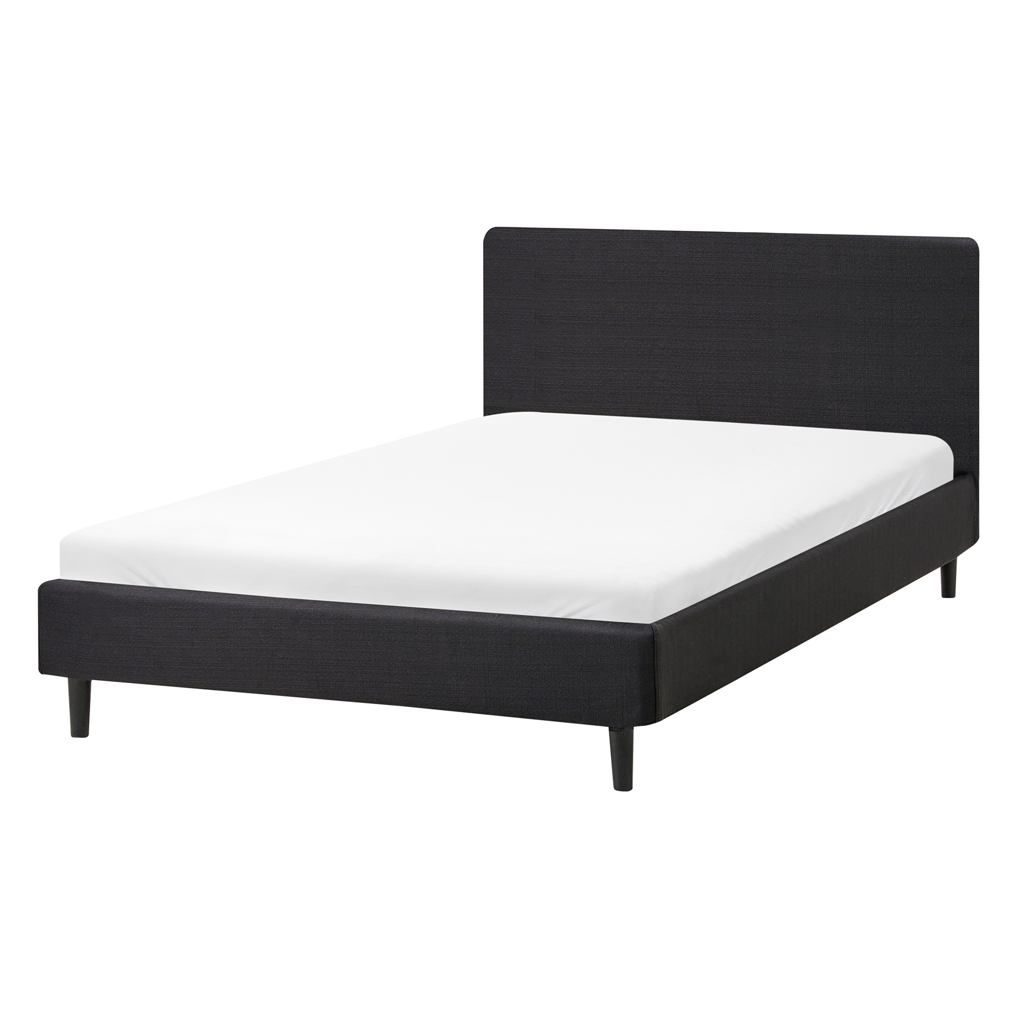 Sänky kangas FITOU 120 x 200 cm Musta