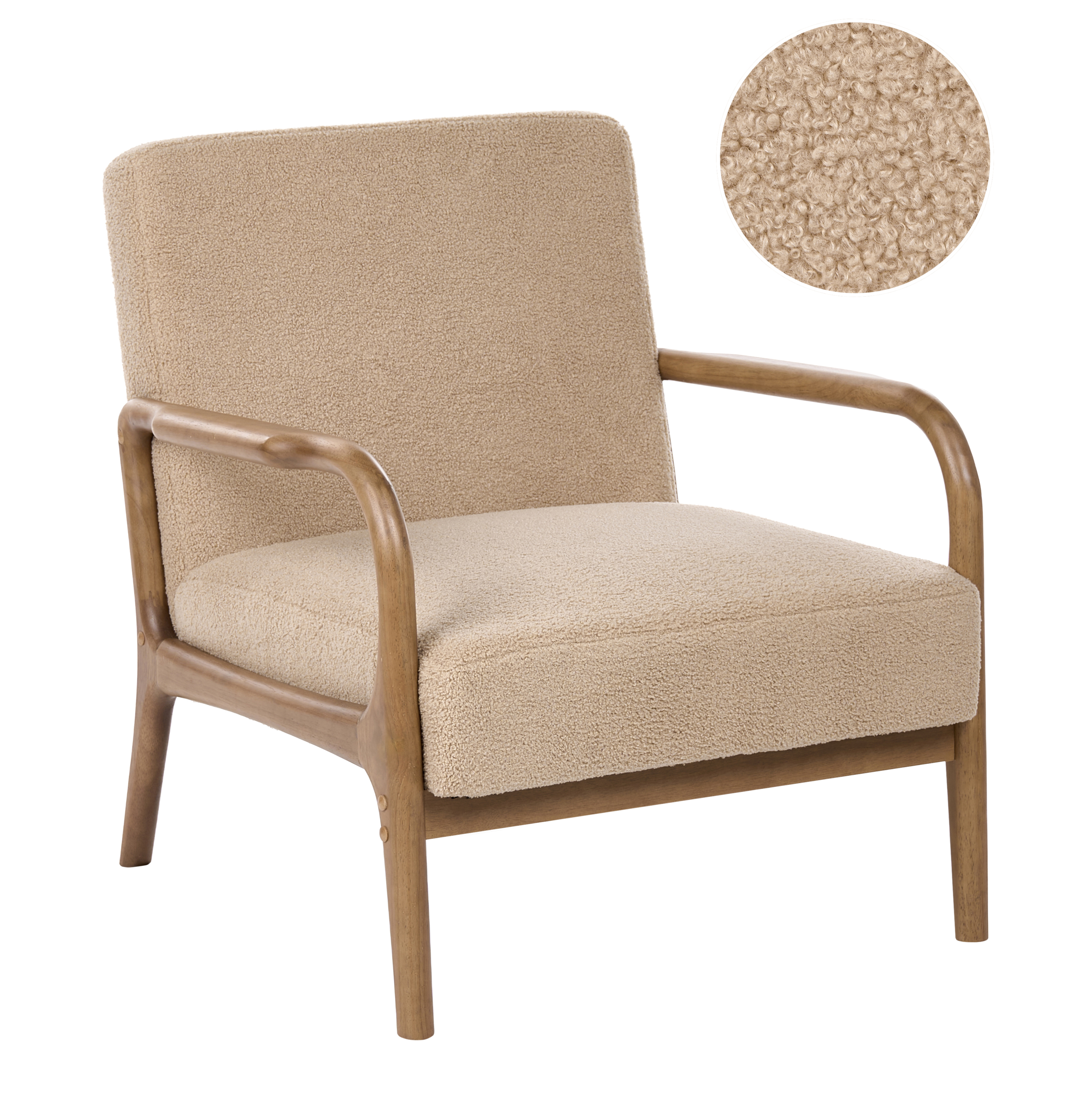 Nojatuoli SENNELS Buklee Beige