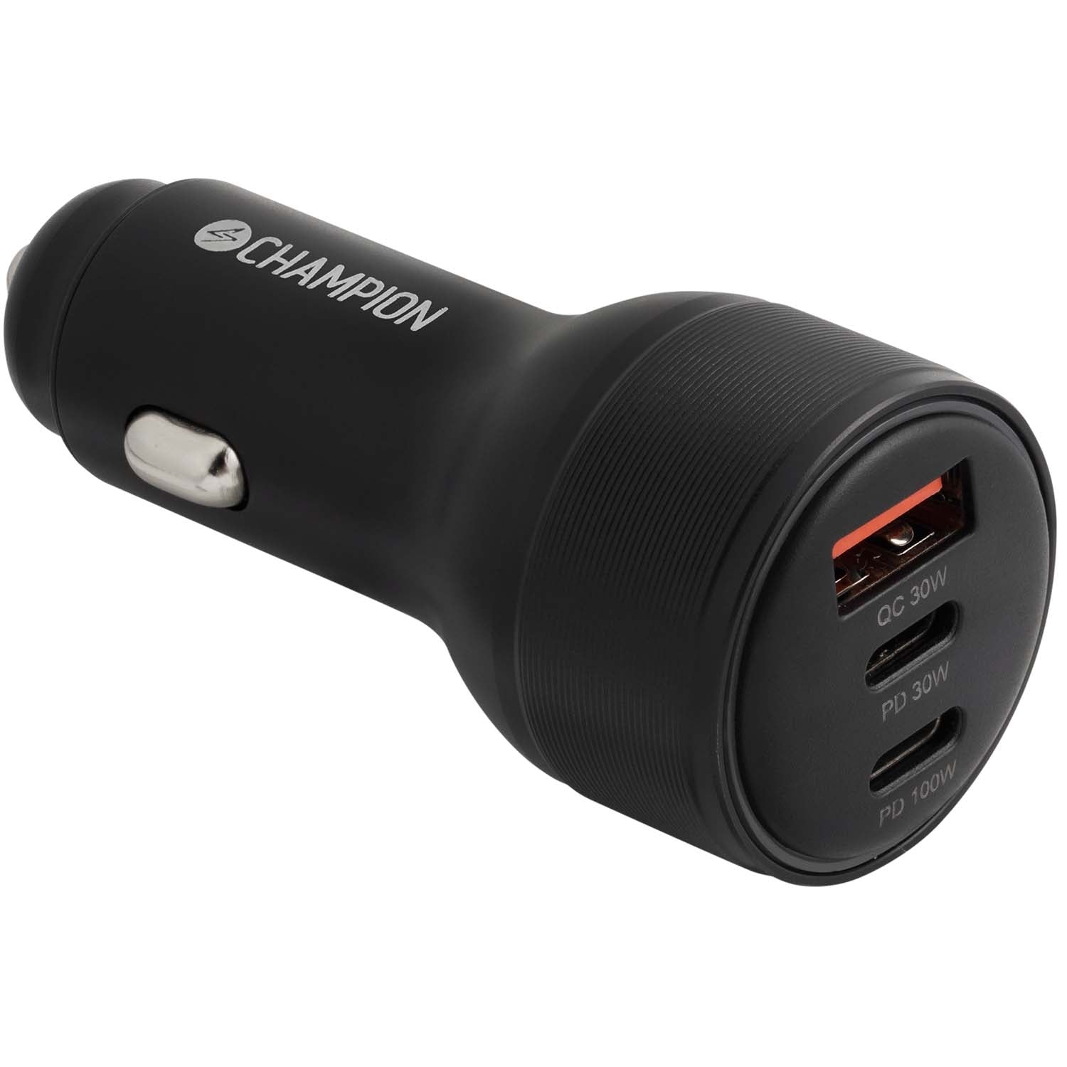 USB-laturi 130 W, 3-porttinen QC/PD, musta