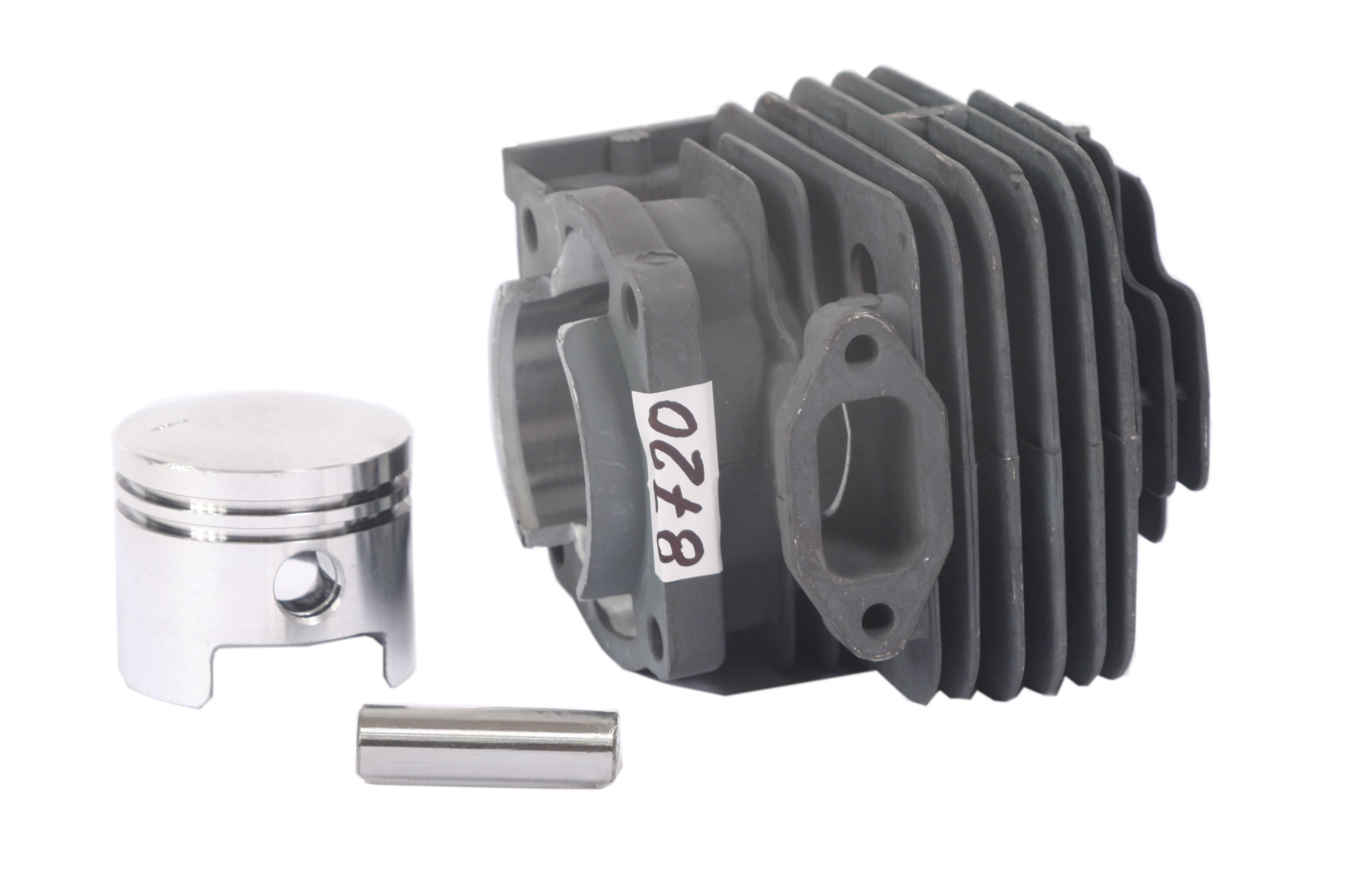 Bensiinikäyttöisen raivaussahan korjaussarja: sylinteri + mäntä + renkaat