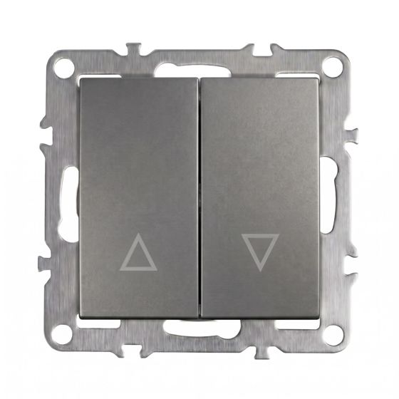 Toolight Joheisinkytkin OSTE JNH009-W Harmaa 4x7, 4x7, 4cm