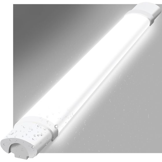 NETTLIFE LED - kattovalaisin, märkätilaan, 120CMKattovalaisin, 36W, IP65, loisteputki Kylpyammevalaisin, 5000K