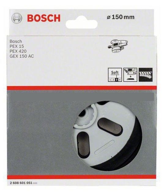 Bosch Hiomalautanen 150 mm Pehmeä
