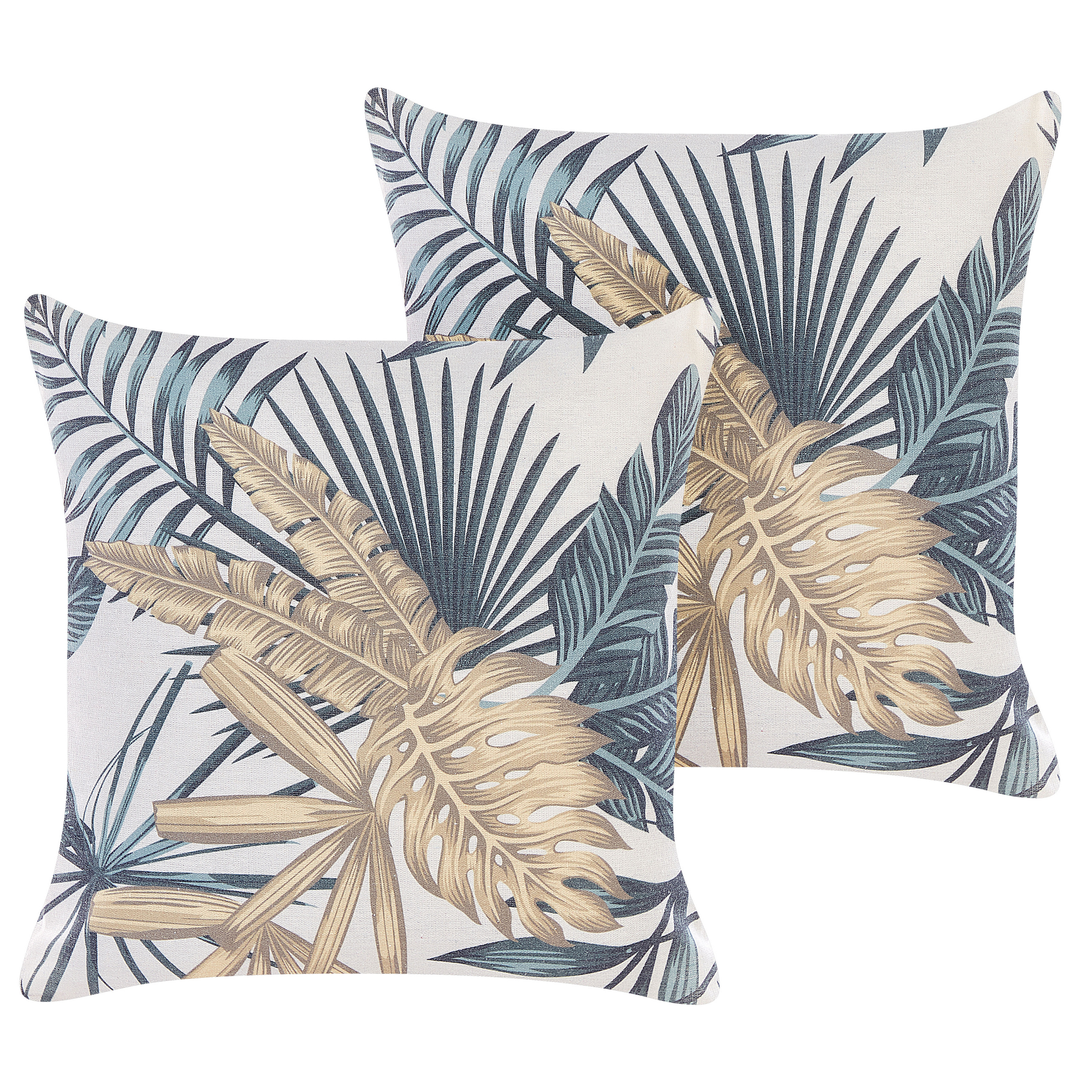 Koristetyynysetti 2 kpl TAGETES 45 x 45 cm Monivärinen Kasvikuvio