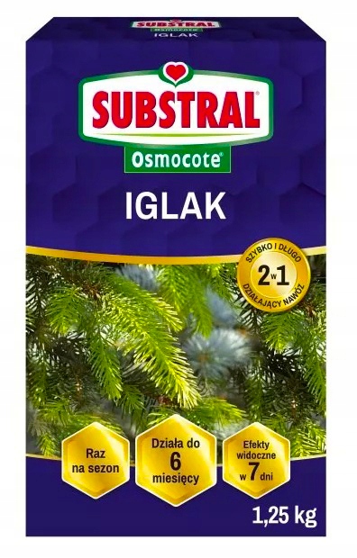 Pitkävaikutteinen lannoite havupuille, terveet versot, 1,25 kg