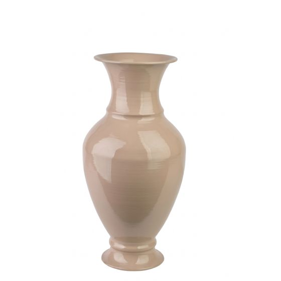 Maljakko metalli MONDEX ROGER 17x21,5x41 cm beige 1 kpl