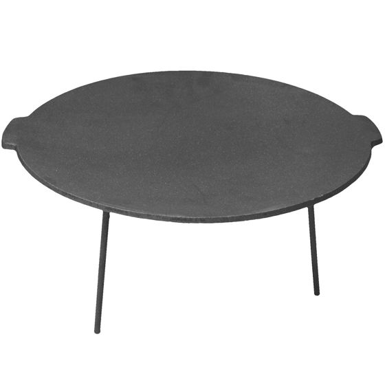 Paistinpannu 45 cm jalat mukaan lukien.