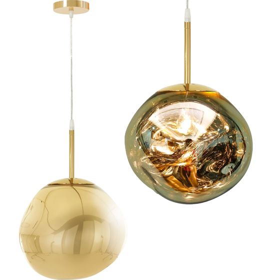 TOOLIGHT riippuva kattovalaisin APP331-1CP kulta, 27x28x27cm