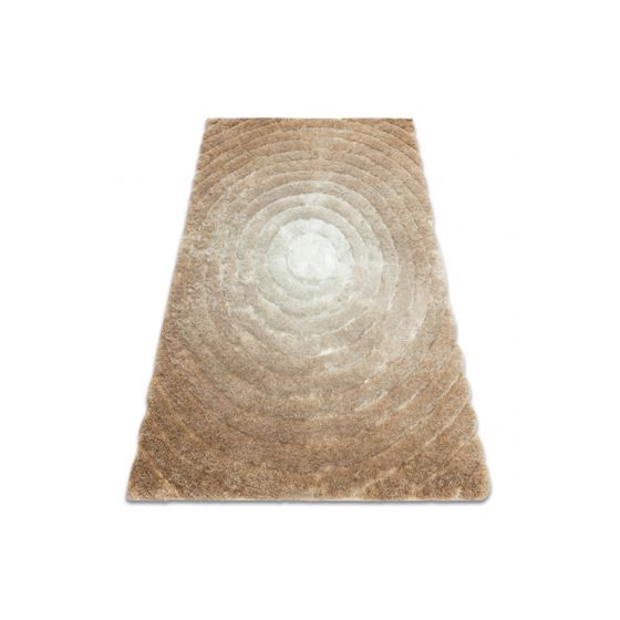 Matto moderni FLIM 008-B1 m, piireissä - Rakenteellinen beige 80x150 cm