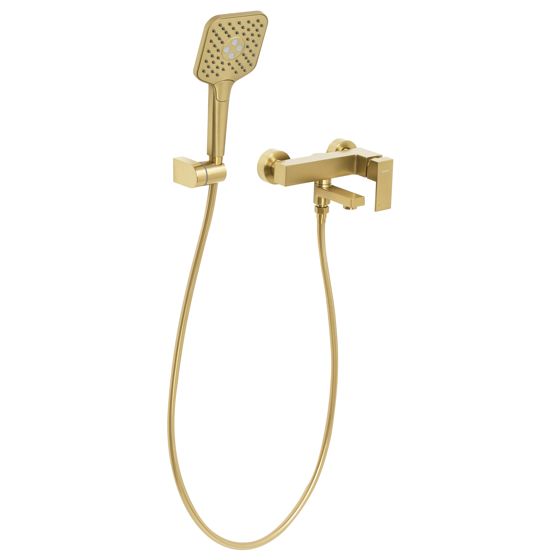 Seinään kiinnitettävä amme- ja suihkuhana TARAPOTO Kulta