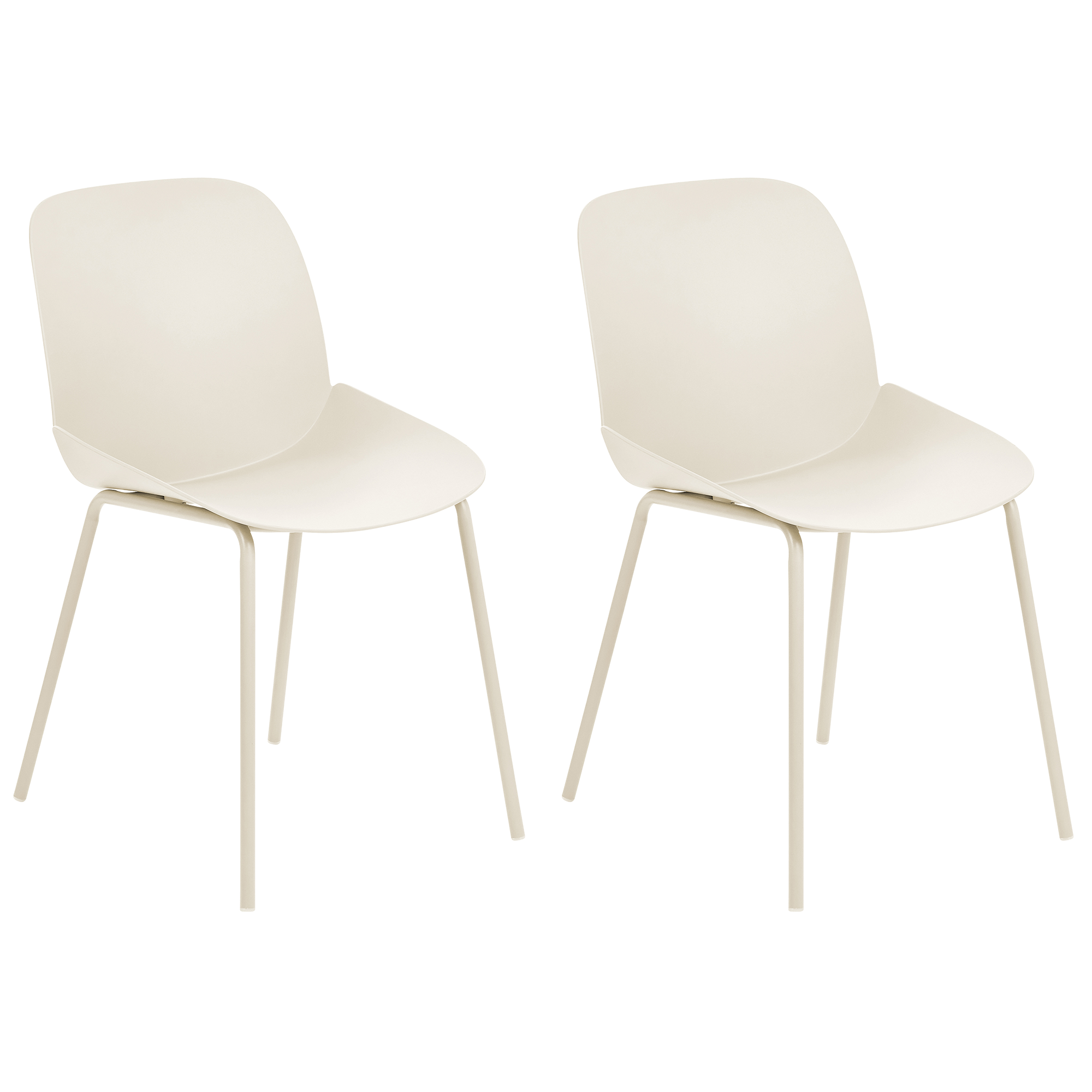 Ruokatuolisetti 2 kpl MILACA Beige