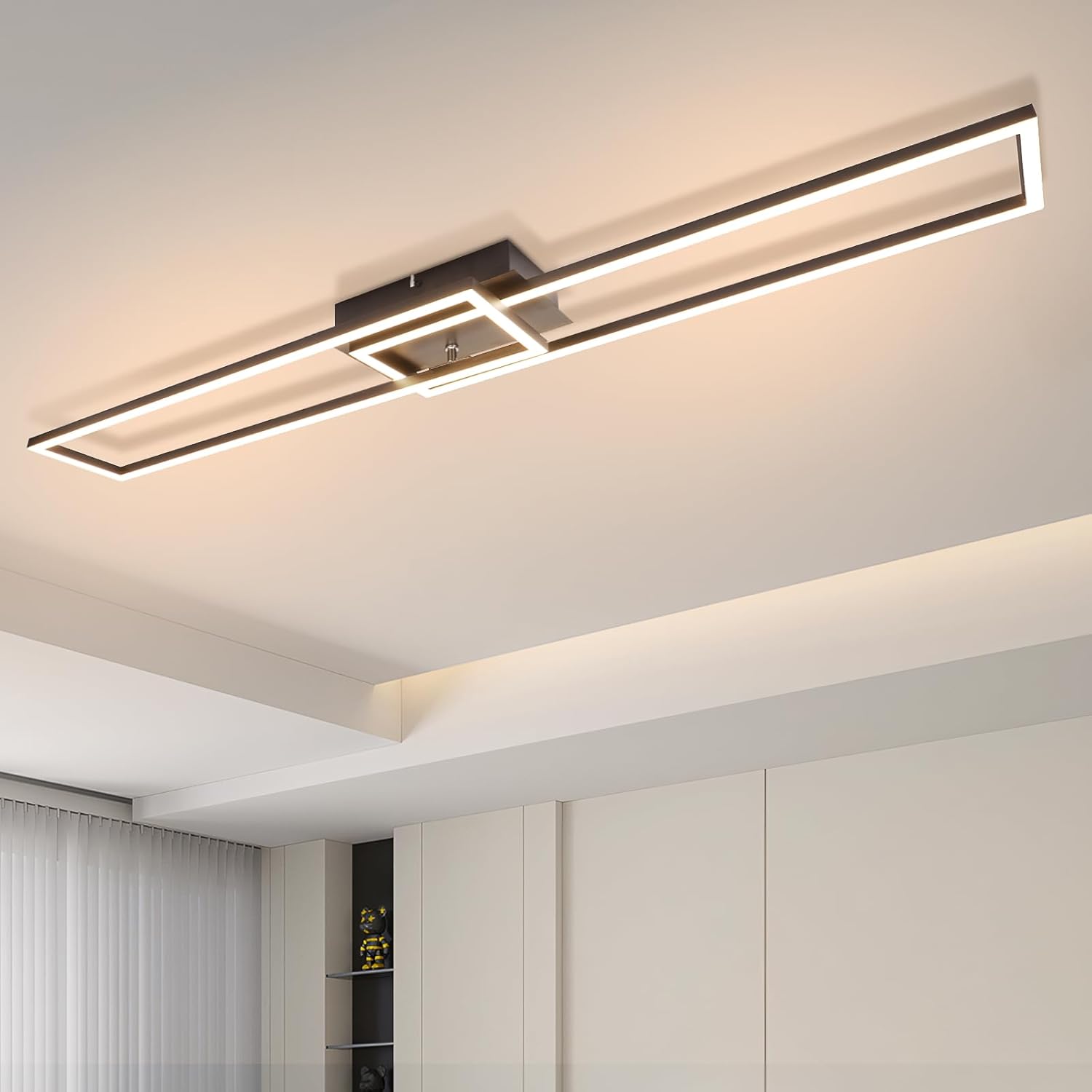 NETTLIFE LED - kattovalaisin, 32W, moderni, lämmin, valkoinen, 3000K