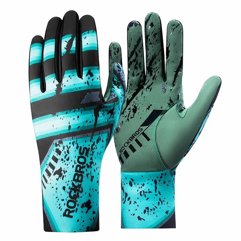 Talvi pyöräilyhanskat, lämpimät ja täysivartiset