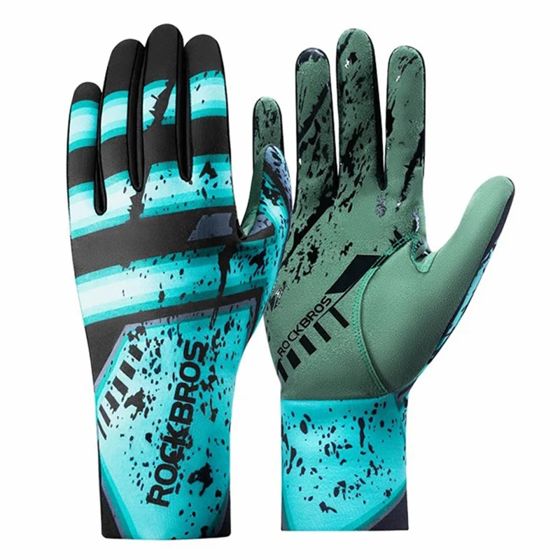 Talvi pyöräilyhanskat, lämpimät ja täysivartiset