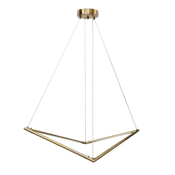 TOOLIGHT riippuvalaisin APP1776-CP harjattu kulta, 83x57x95cm