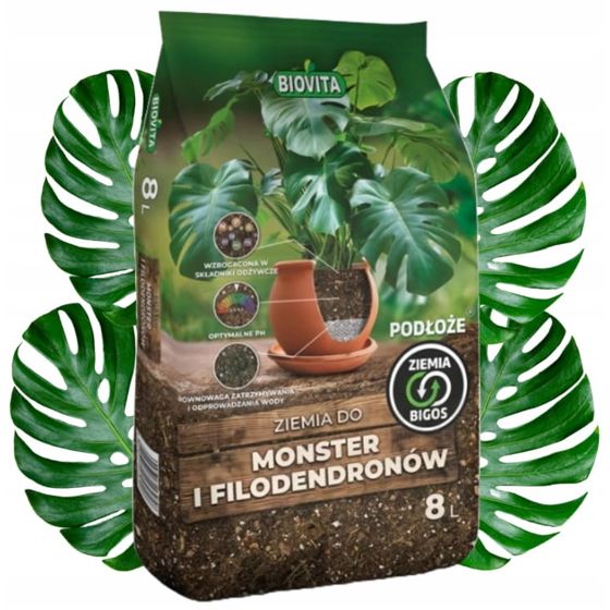 Bigos 8L Professional Soil Monsteralle ja Philodendronsille