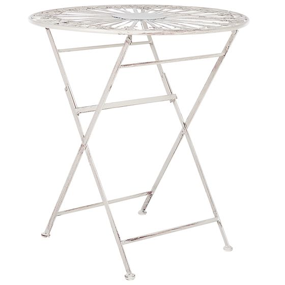 Bistropöytä SCAFA metalli Valkoinen kokoontaitettava