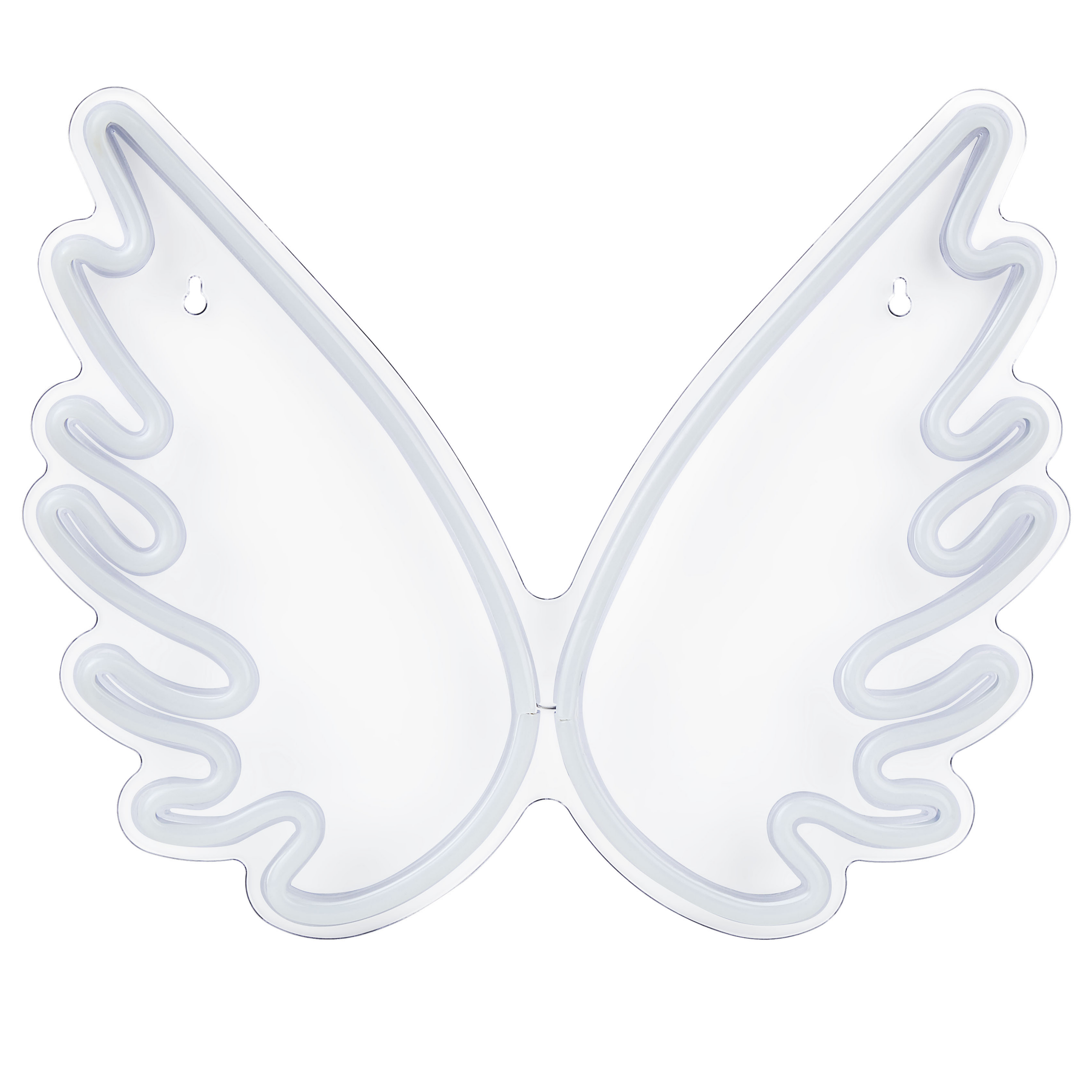 LED-neonvalaisin Enkelin siivet GABRIEL Valkoinen