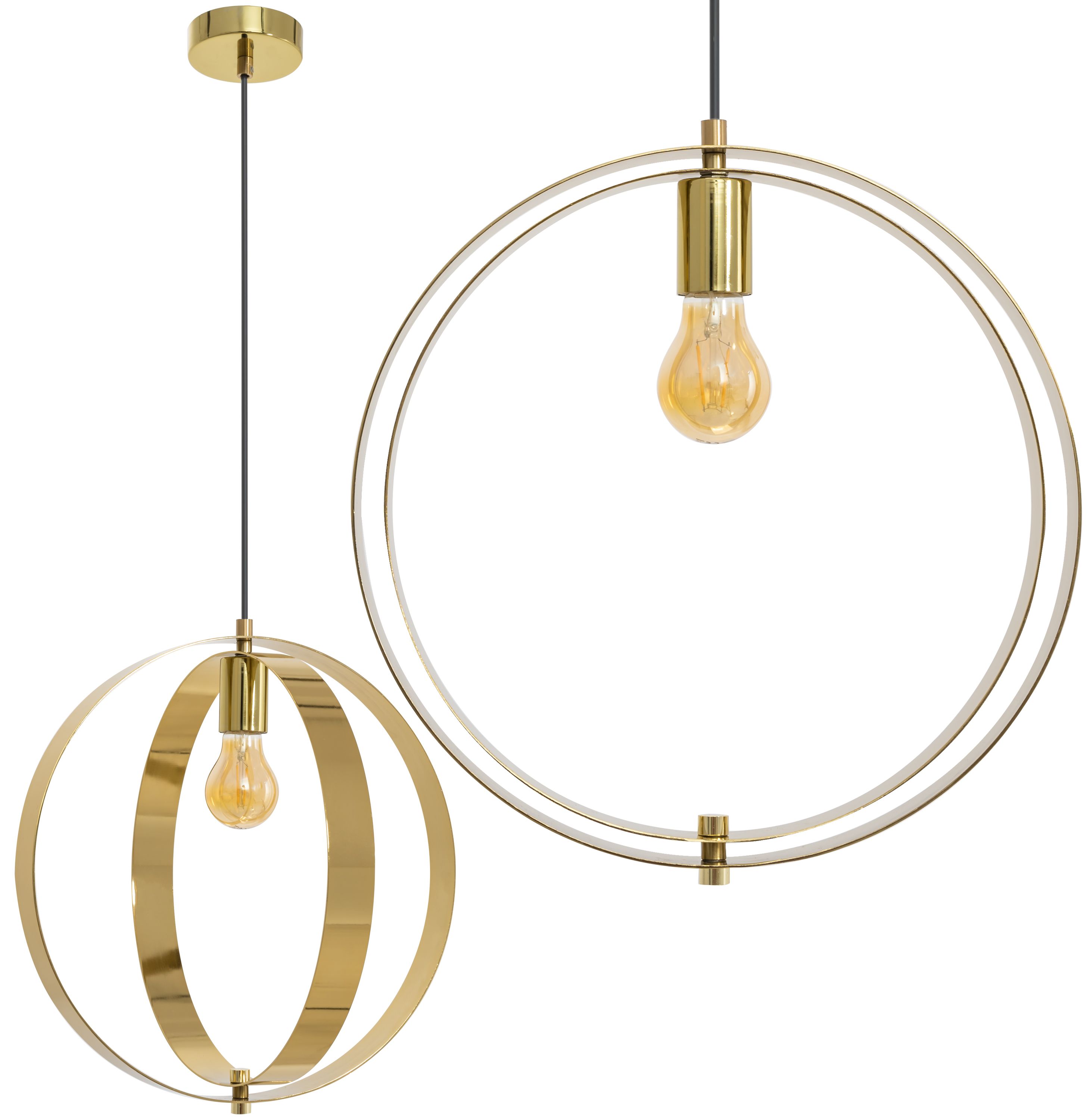 TOOLIGHT riippuvalaisin APP961-1CP Kulta, 37x37x90cm