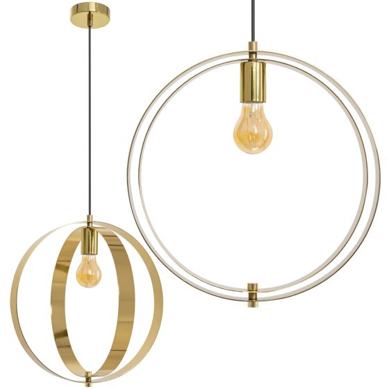 TOOLIGHT riippuvalaisin APP961-1CP Kulta, 37x37x90cm