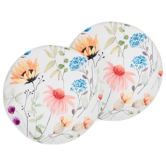 Ulkotyynysetti 2 kpl MONESI Kukkakuvio 40 x 40 cm Monivärinen