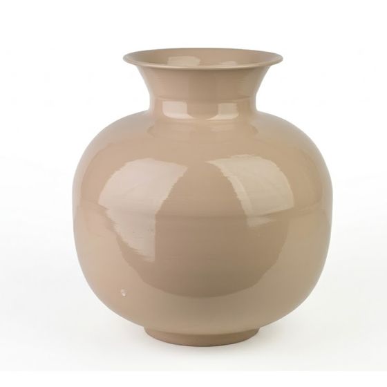 Maljakko metalli MONDEX ROGER 18,5x29x34 cm beige 1 kpl