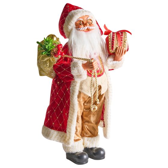 Joulukoriste RAMVATN Joulupukki 44 cm Punainen