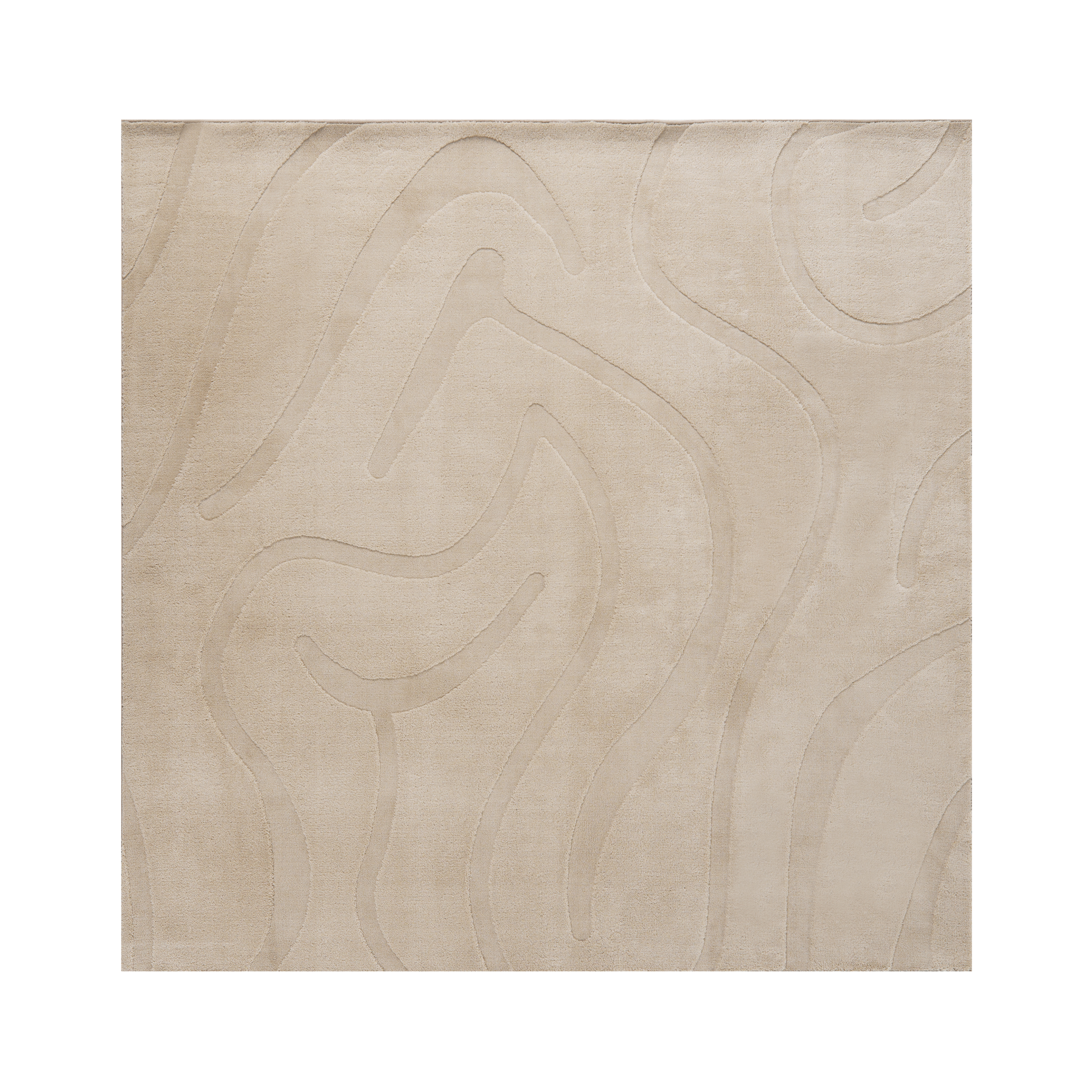 Matto SELVORI Beige 160 x 160 cm