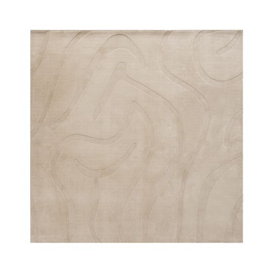Matto SELVORI Beige 160 x 160 cm