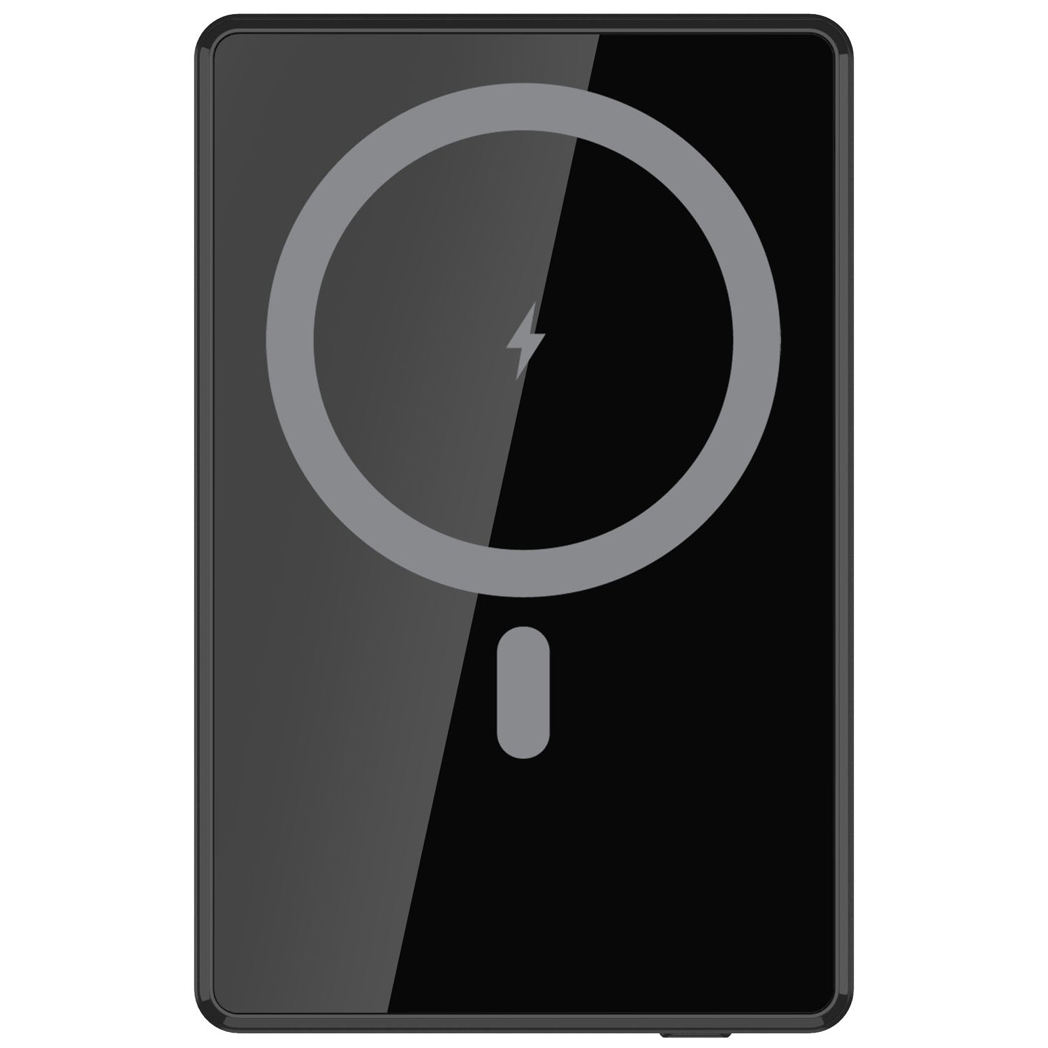 Varavirtalähde 5000mAh, 15W, MagSafe-yhteensopiva, musta